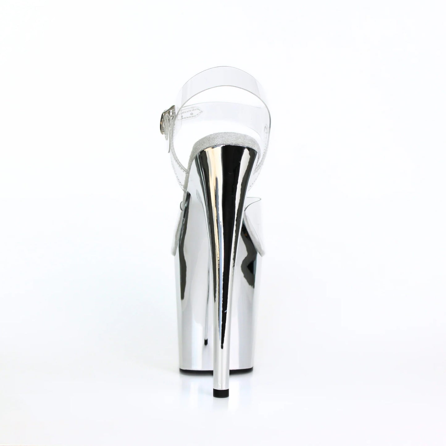 Jewel Heels - 特選款式 CHROME Silver 銀色 - 8 吋 / 20 公分