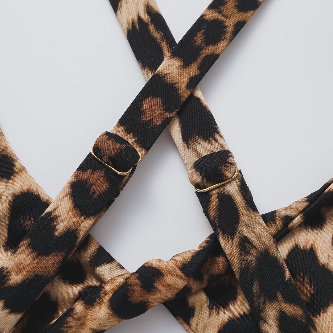 Mad Gamer- Second Skin Leopard Bodysuit