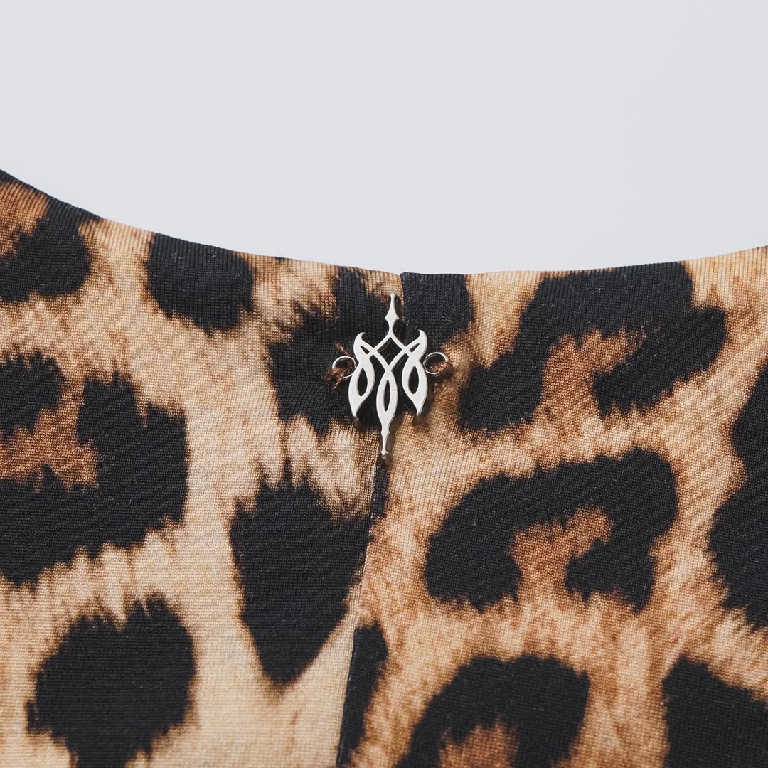 Mad Gamer- Second Skin Leopard Bodysuit