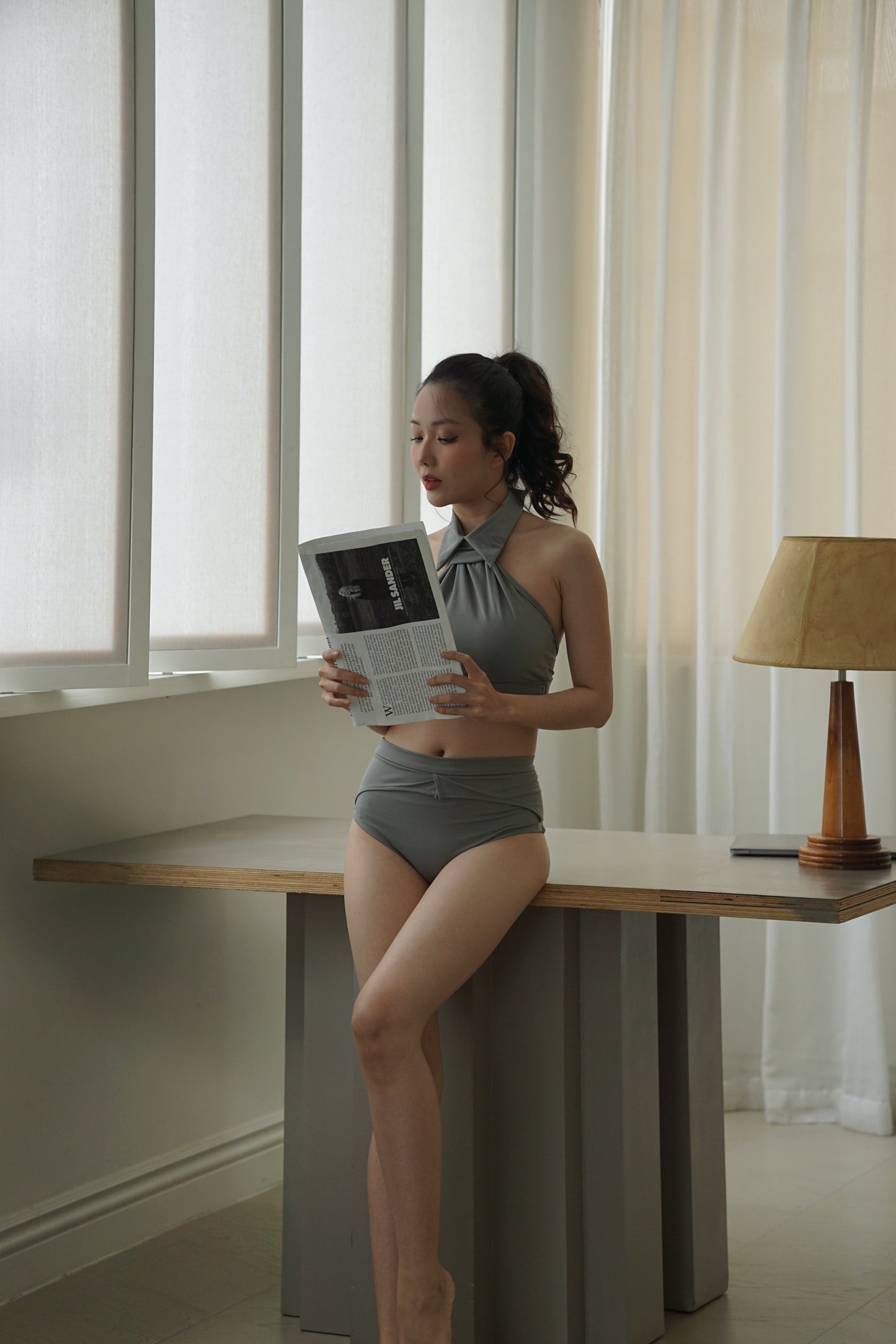 Vpolewear - YARA GREY 灰色套裝