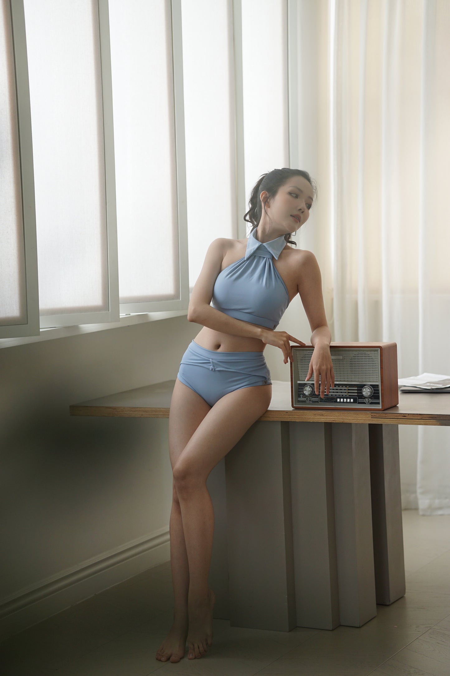 Vpolewear - YARA BLUE 藍色套裝