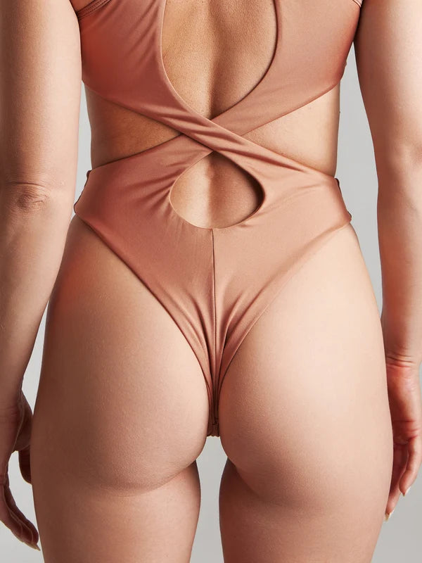 Harna -Bodysuit Idol caramel