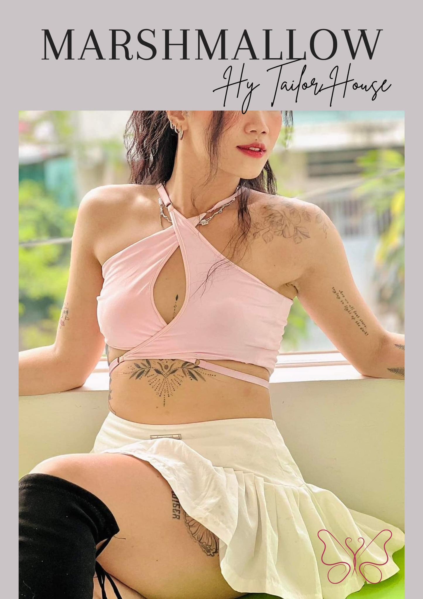 HY 現貨/預購 Marshmallow-Blush pink 套裝
