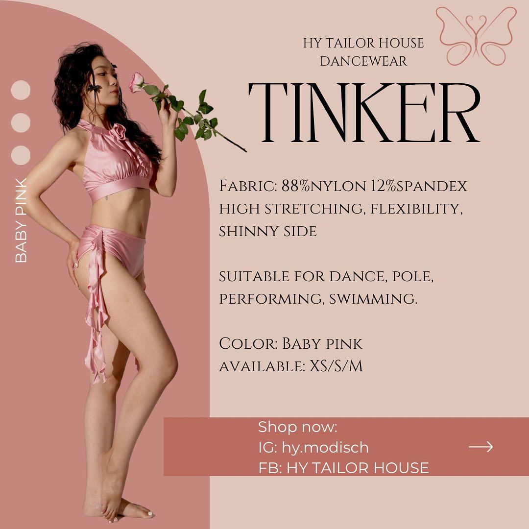 HY 現貨/預購 Tinker-Baby Pink 套裝