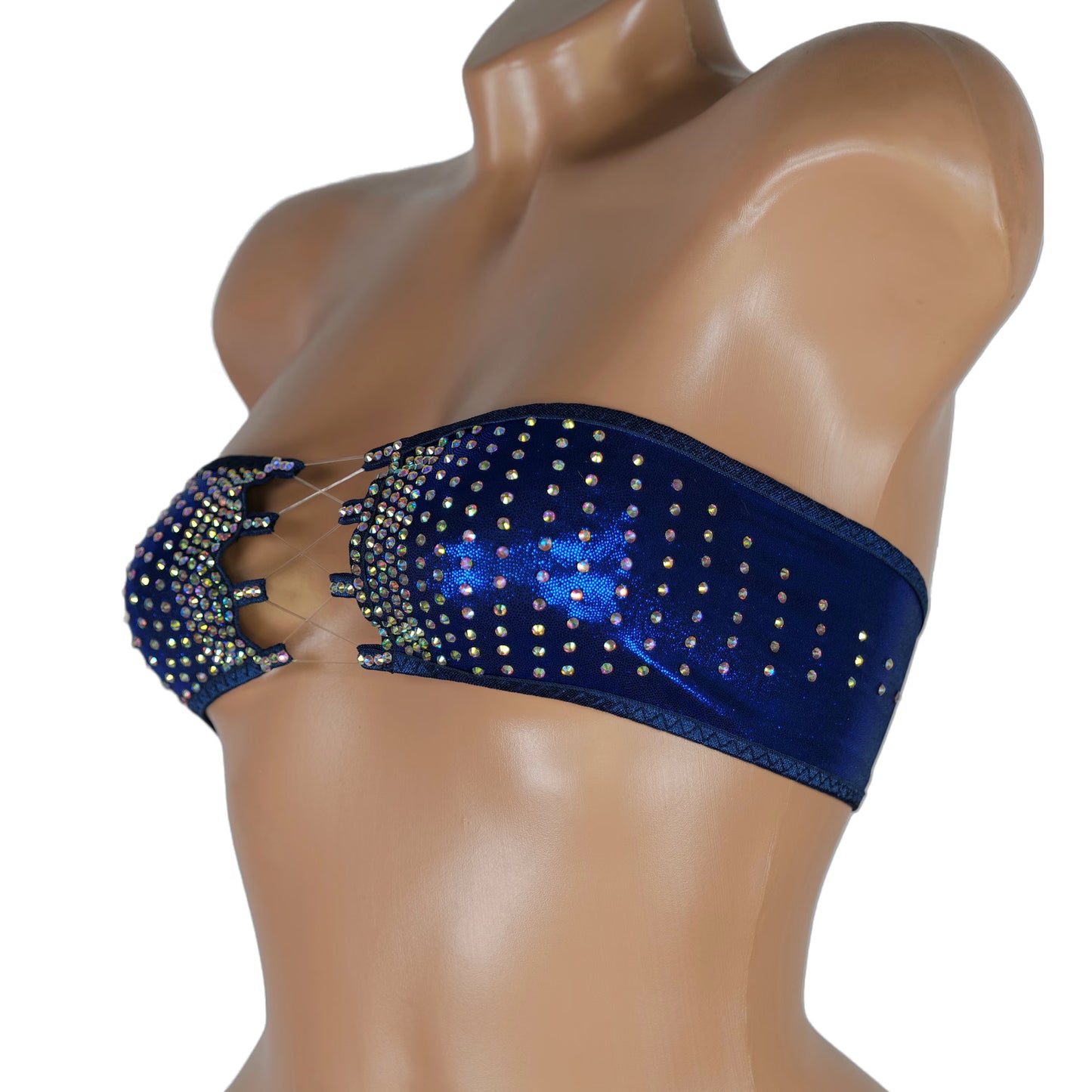 BSB - Rhinestone Bra Top Stripper outfits 上衣 -A