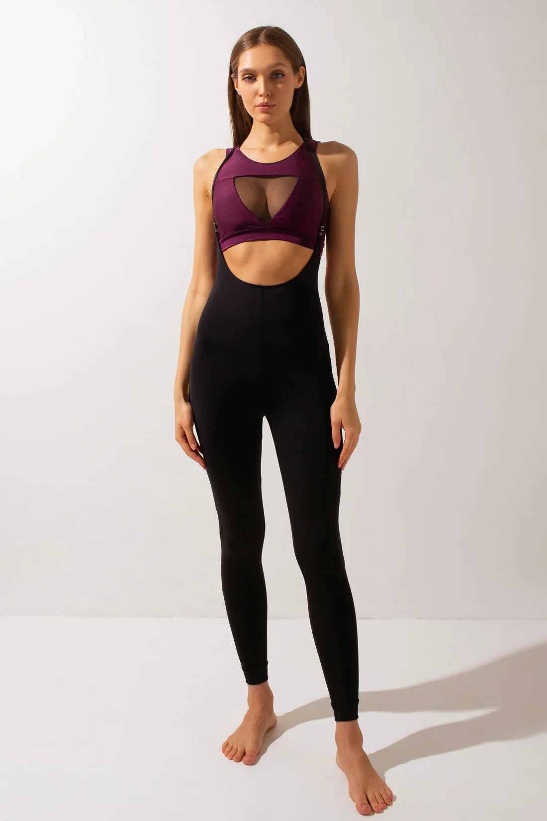 SHARK- SLING Leggins 吊帶長褲