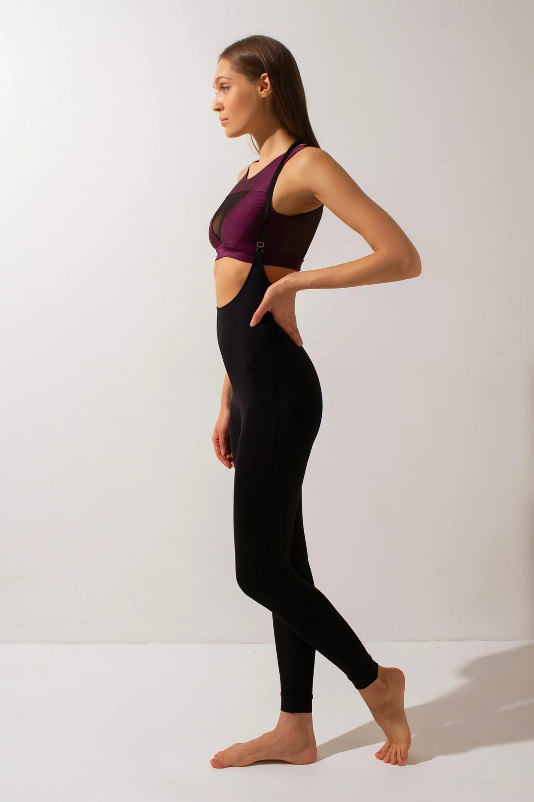 SHARK- SLING Leggins 吊帶長褲
