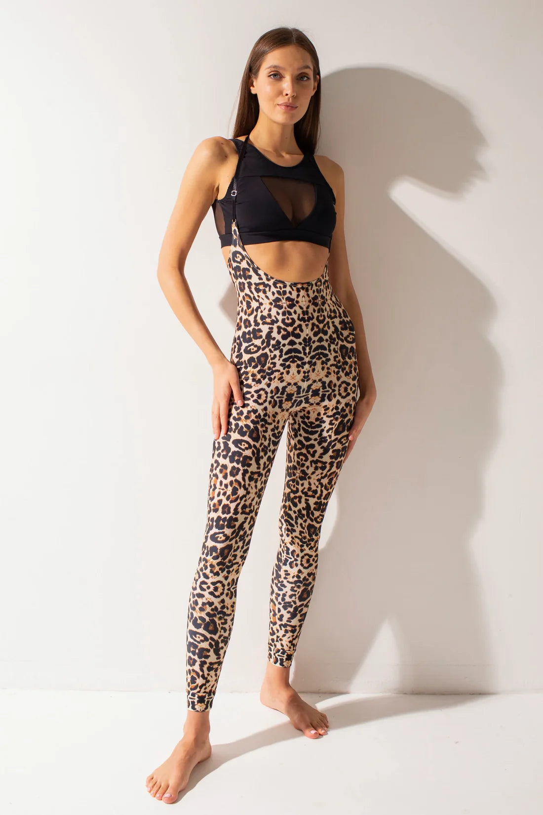 SHARK- SLING Leggins 吊帶長褲