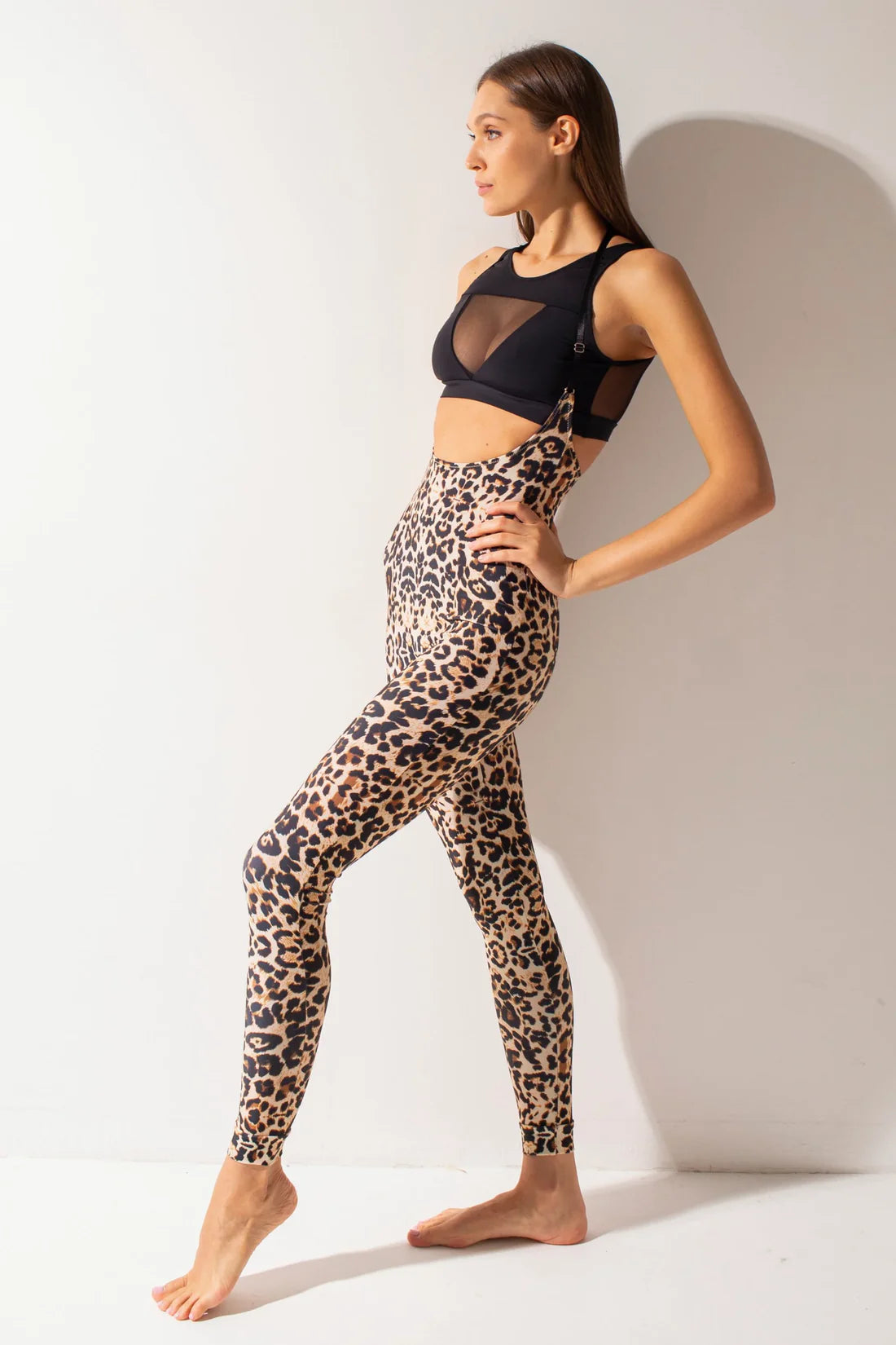 SHARK- SLING Leggins 吊帶長褲