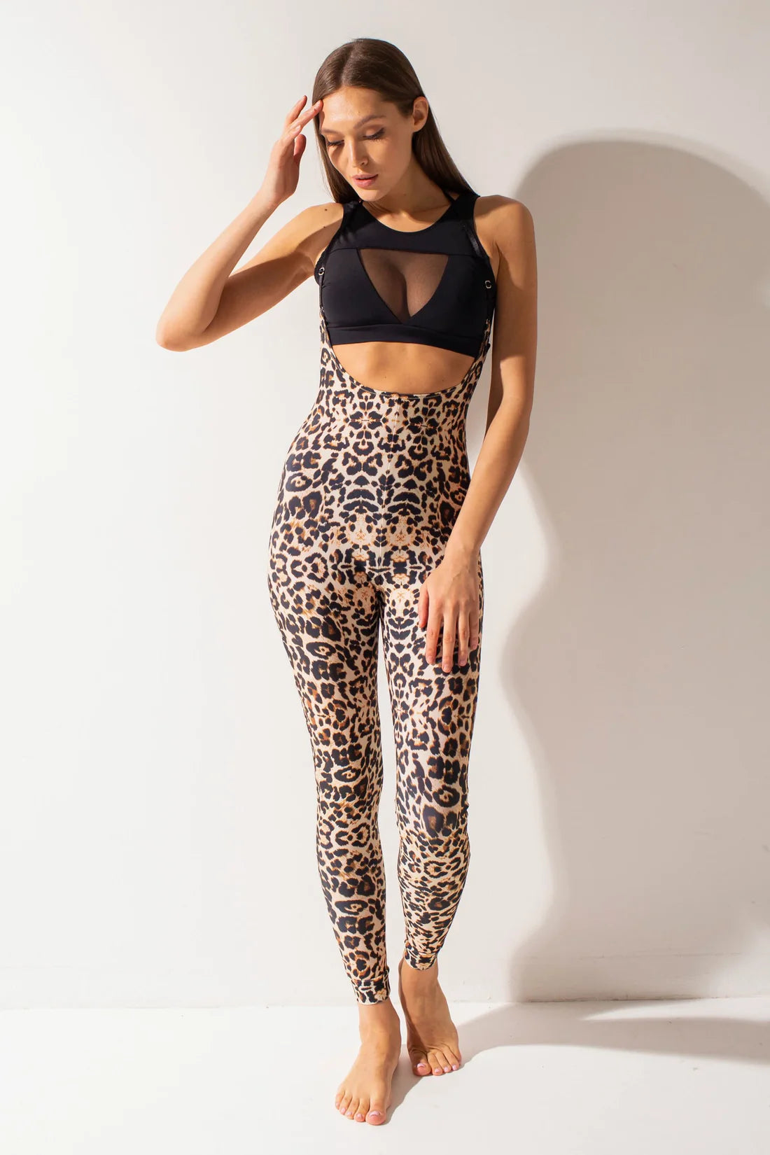 SHARK- SLING Leggins 吊帶長褲