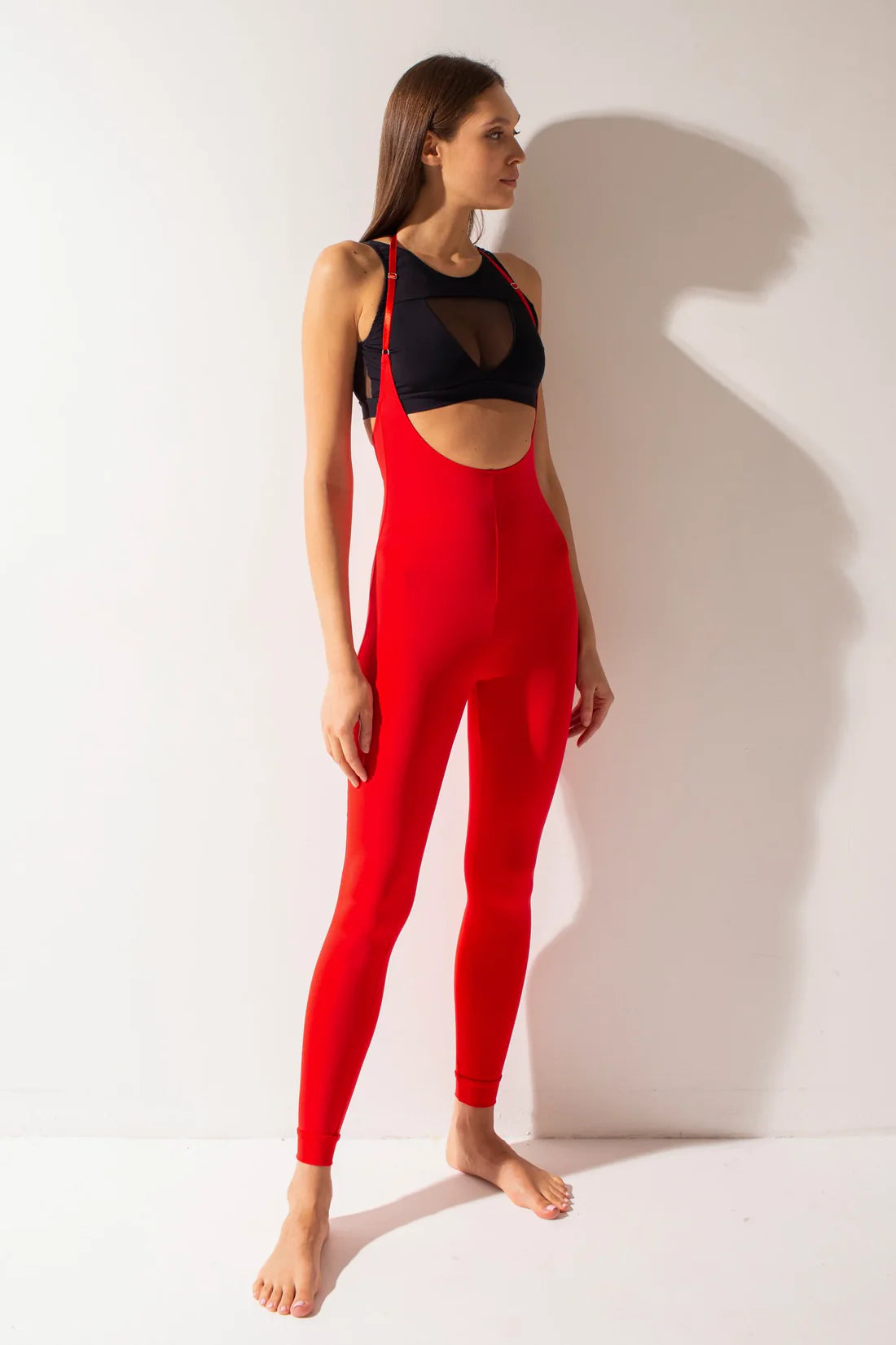SHARK- SLING Leggins 吊帶長褲