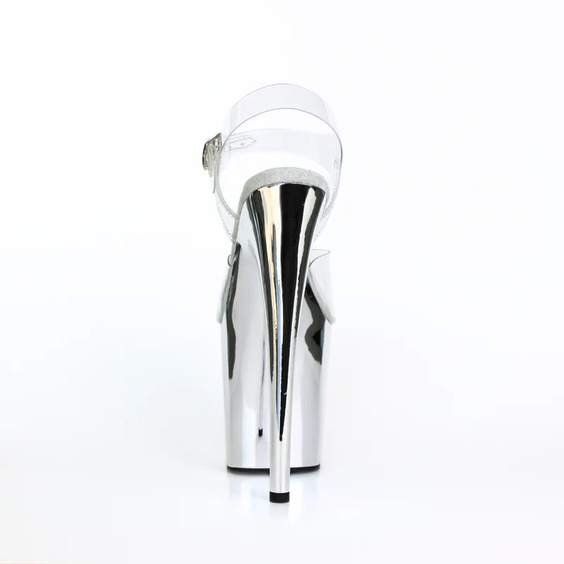 Jewel Heels  - CHROME Silver - 8 吋 / 20 公分