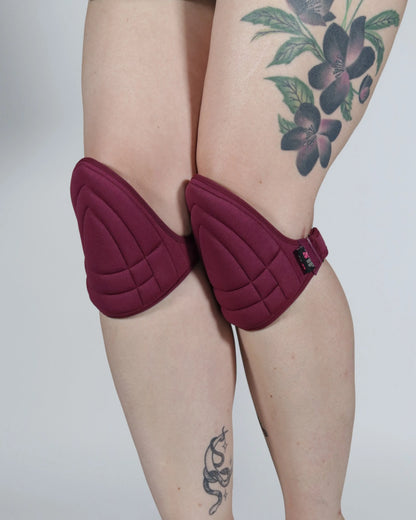 MY STYLE KNEEPADS - BURGUNDY 酒紅色