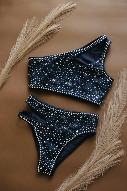 Pole Mania - Rhinestones - Python Black Leo 閃鑽