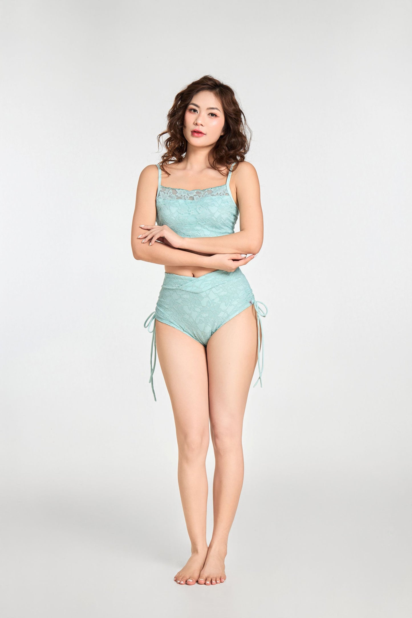 Vpolewear - NATASHA LIGHT BLUE 淡藍套裝