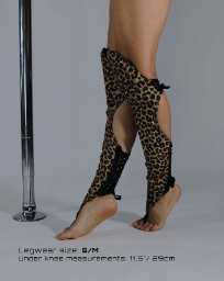 MY STYLE KNEEPADS - LEOPARD PRINT 豹紋 長版護膝