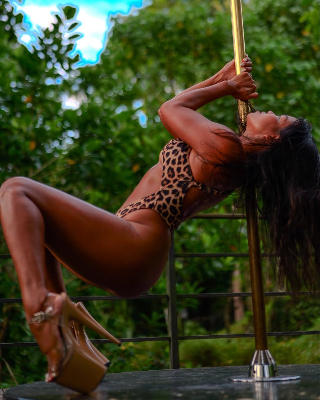 Mad Gamer- Second Skin Leopard Bodysuit