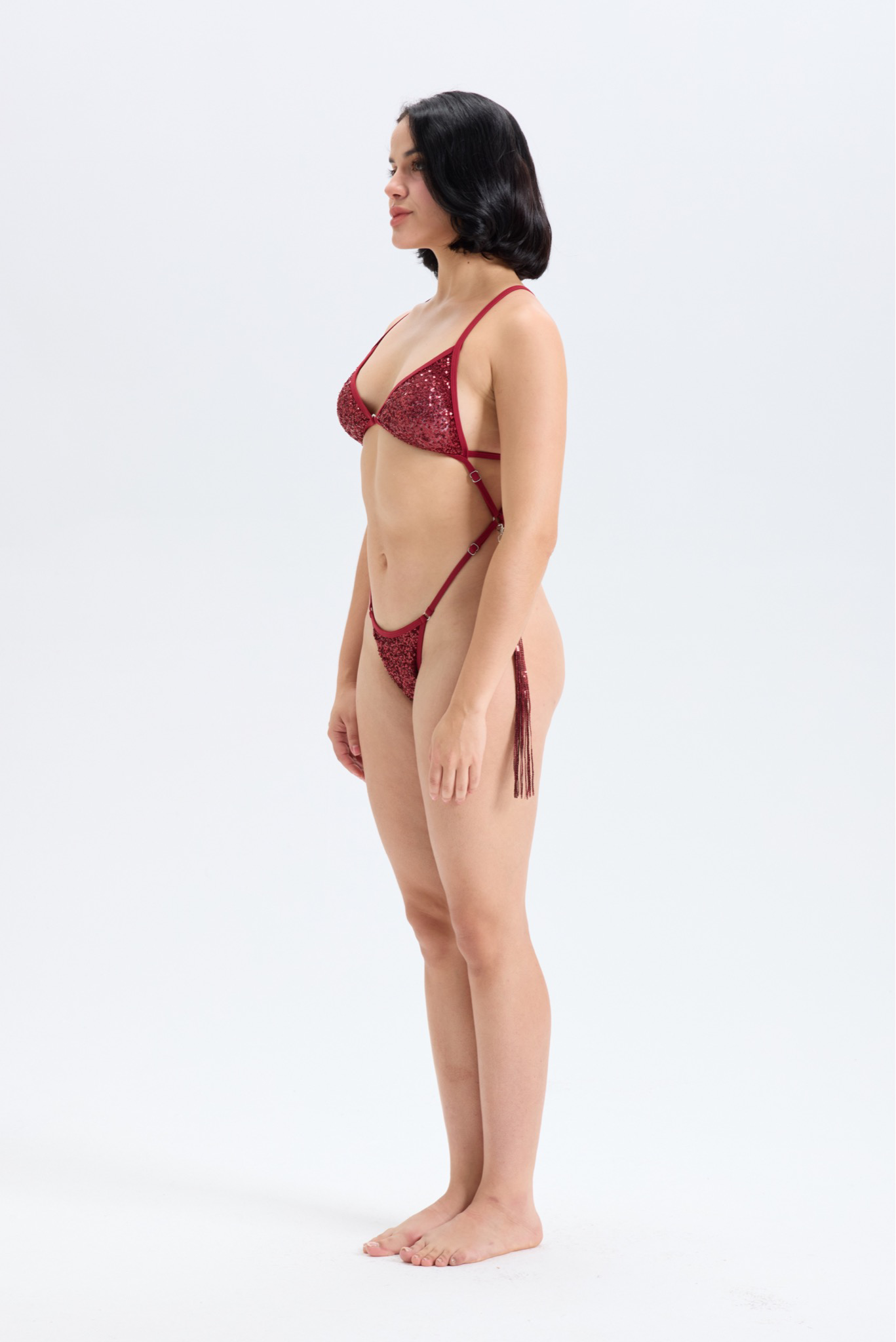 Metaversal - Dream xo Bodysuit - Red Wine Dream 連身服