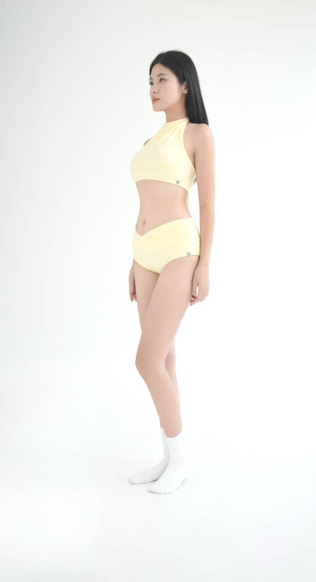 Vpolewear - HANI YELLOW 黃色套裝