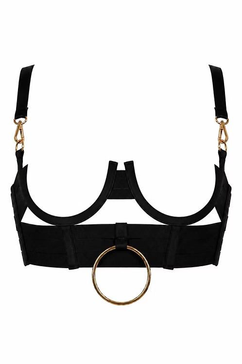 Rolling-BOPEN-CUP BLACK HALO BRALETTE 造型上衣