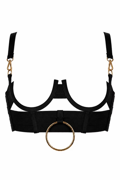 Rolling-BOPEN-CUP BLACK HALO BRALETTE 造型上衣