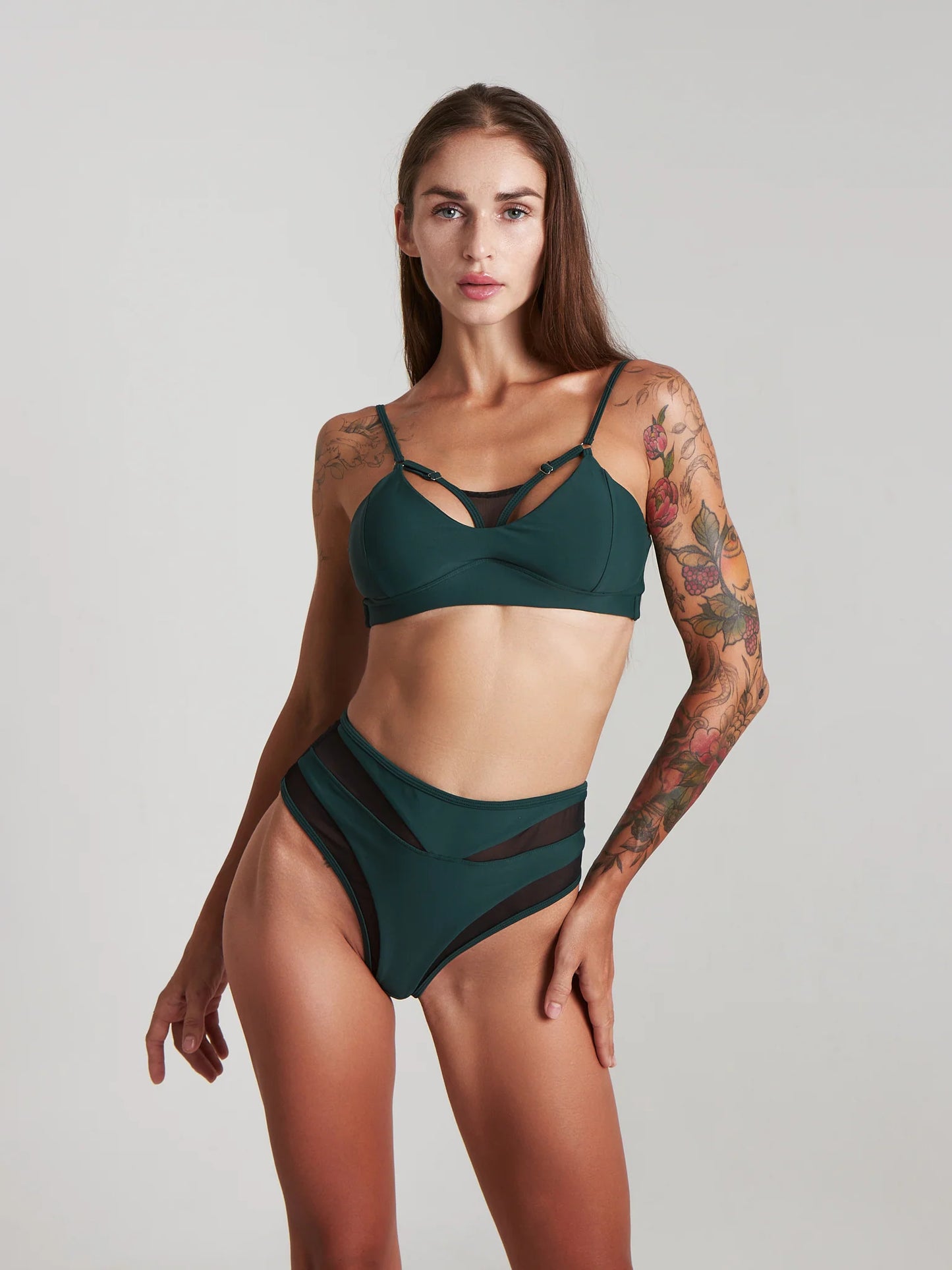 Harna -Fierce top green 上衣
