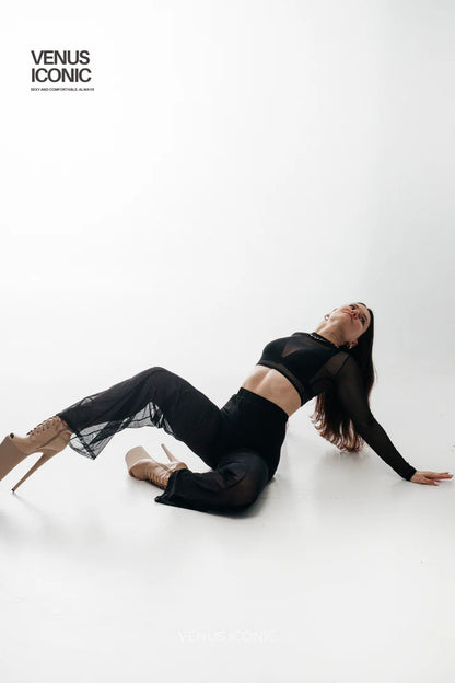 VENUS ICONIC - MESH TROUSERS 紗網長褲