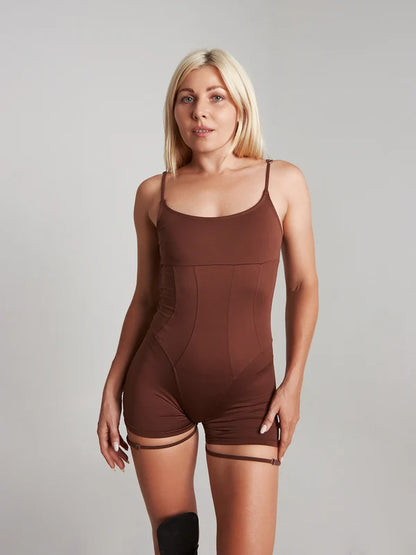Harna -Catsuit chocolate 連身服