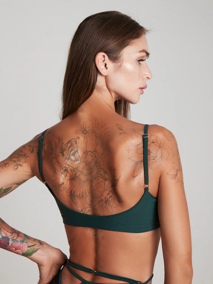 Harna -Fierce top green 上衣