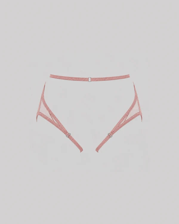 Harna -Fierce belt powder pink 裝飾帶