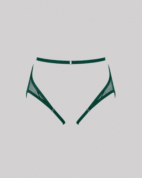 Harna -Fierce belt green 裝飾帶
