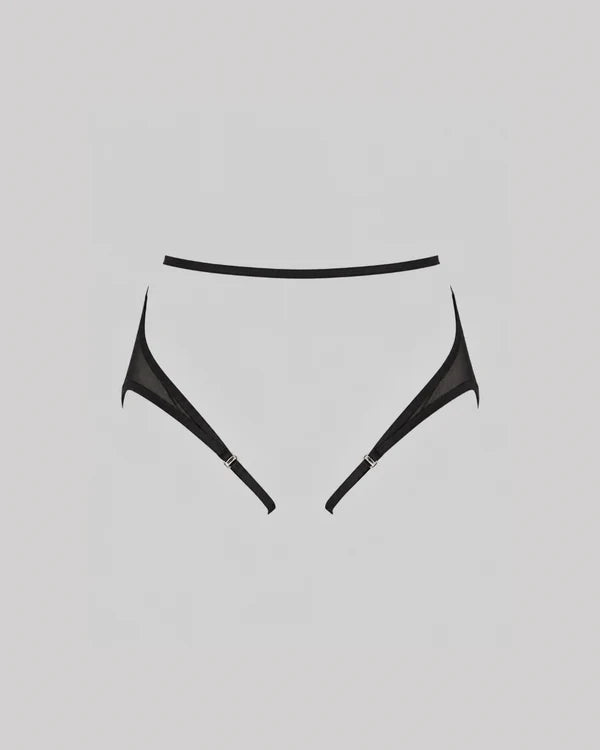 Harna -Fierce belt black 裝飾帶