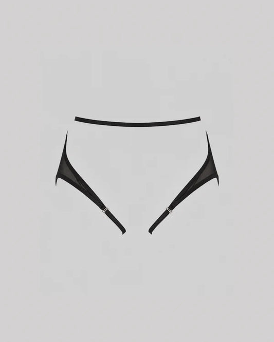Harna -Fierce belt black 裝飾帶