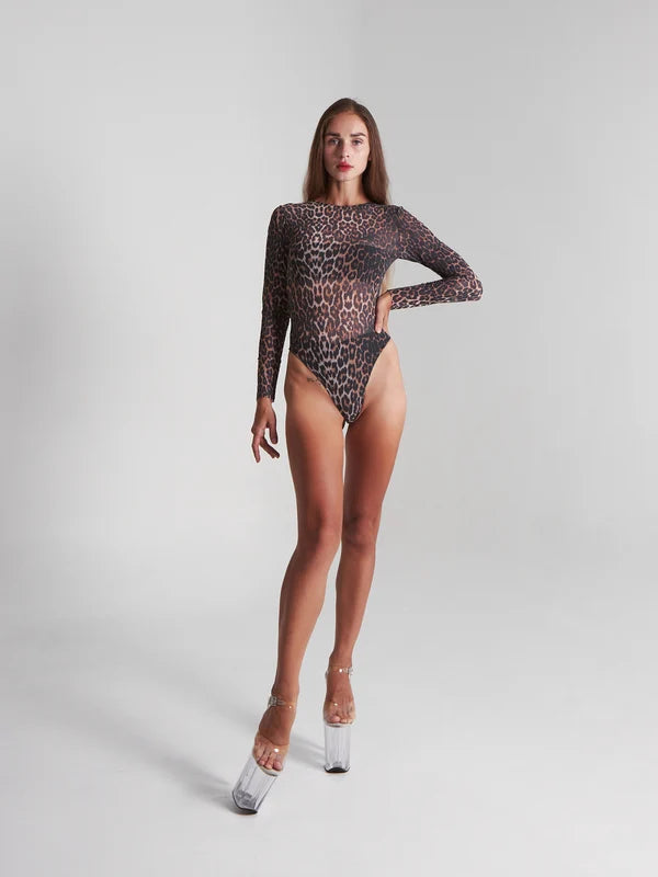 Harna -Bodysuit Temptation Leopard 連身服
