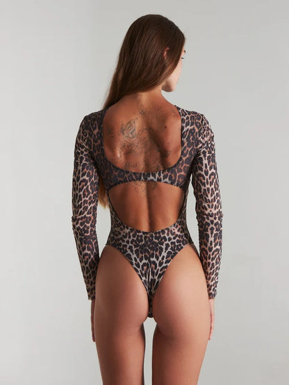 Harna -Bodysuit Temptation Leopard 連身服