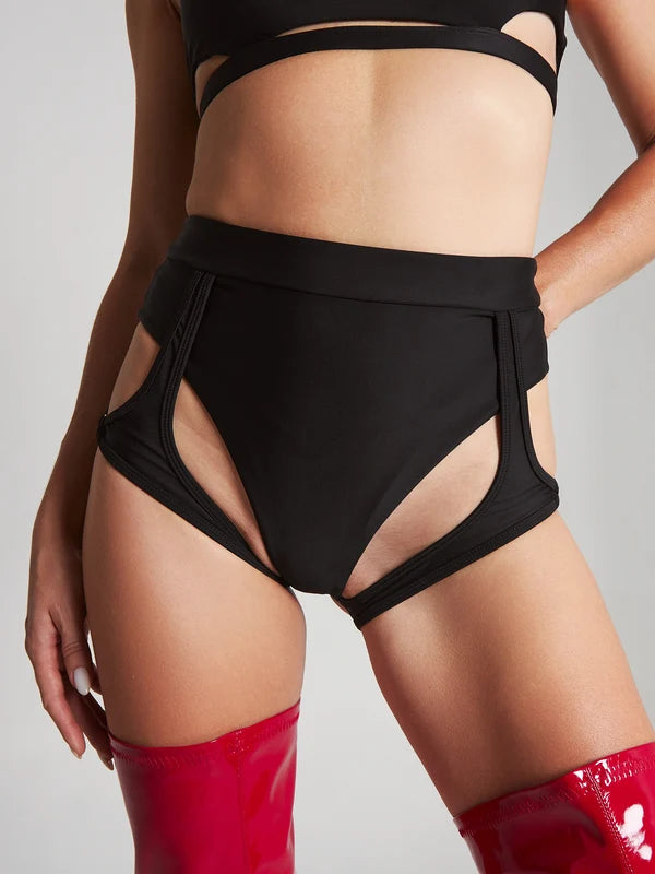 Harna -Peach bottoms black 褲子