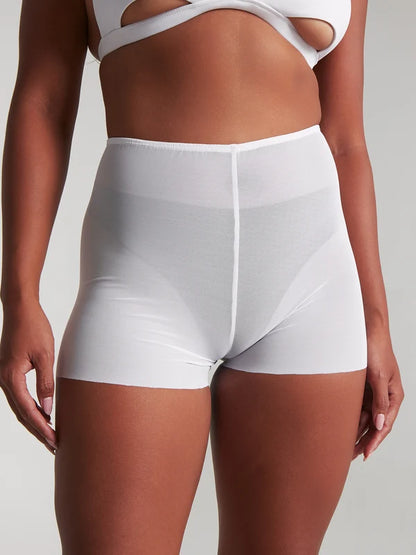 Harna -Moire shorts white 褲子