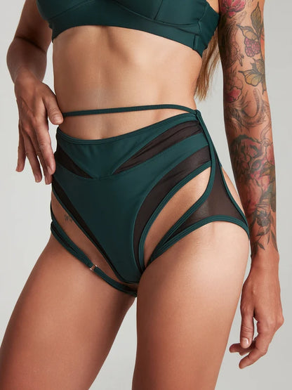 Harna -Fierce belt green 裝飾帶