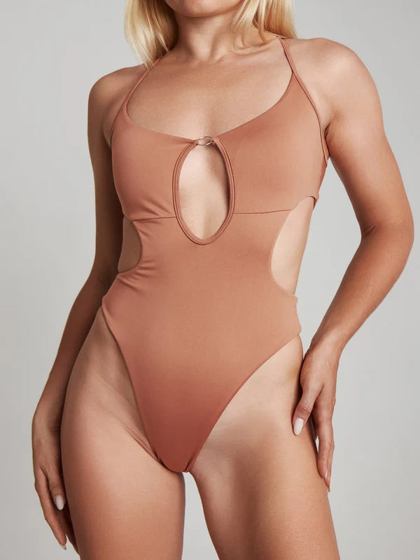 Harna -Bodysuit Idol caramel