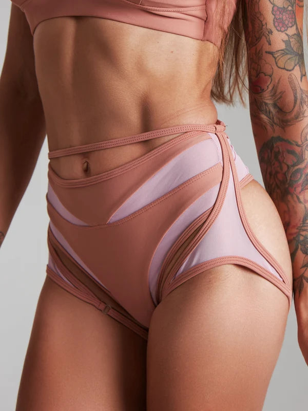 Harna -Fierce bottoms powder pink 褲子