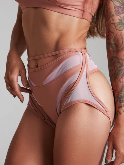 Harna -Fierce belt powder pink 裝飾帶