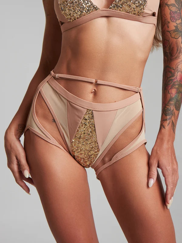 Harna -Sparkling bottoms gold 褲子