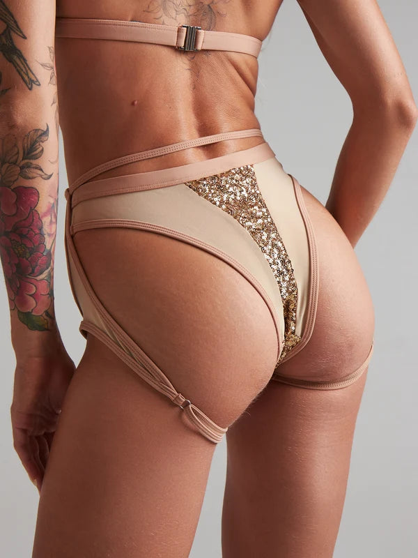 Harna -Sparkling bottoms gold 褲子