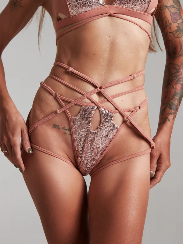 Harna -Sugar bottoms powder pink 褲子