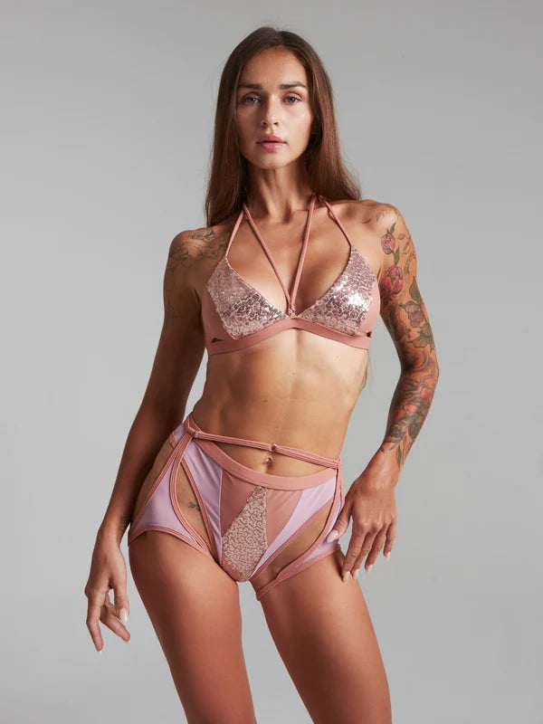 Harna -Sparkling bottoms powder pink 褲子