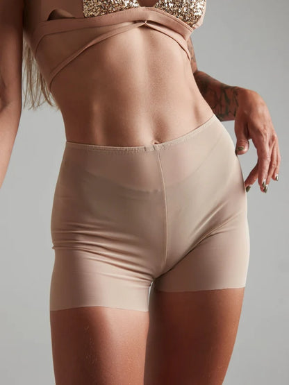 Harna -Moire shorts caramel 褲子