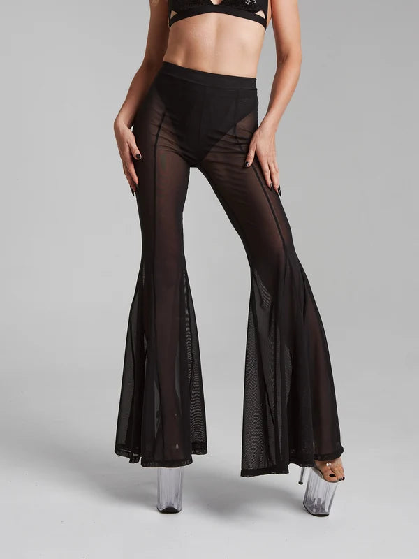 Harna -Divine pants moir black 長褲