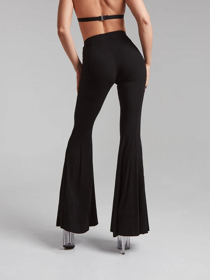 Harna -Divine pants natural black長褲