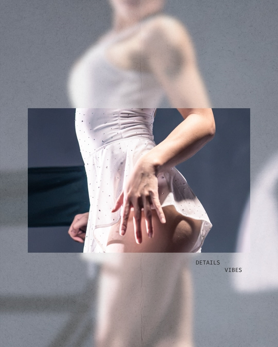 Pole Mania - Gemini White 白色 兩件式連身