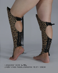 MY STYLE KNEEPADS - LEOPARD PRINT 豹紋 長版護膝
